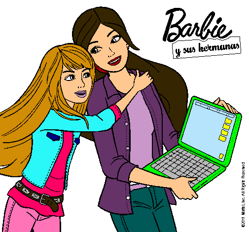 El nuevo portátil de Barbie