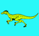 Dibujo Velociraptor pintado por dariolddd