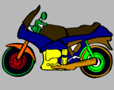 Dibujo Motocicleta pintado por nickyrihan