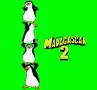 Dibujo Madagascar 2 Pingüinos pintado por monomotris