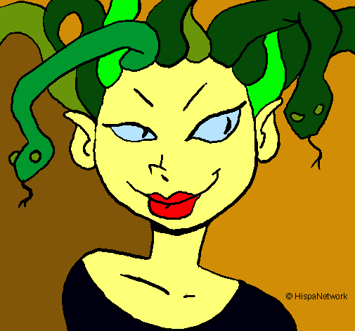 Mujer medusa