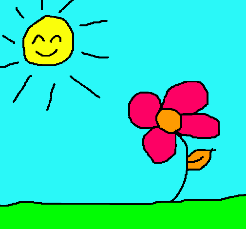 Sol y flor 2