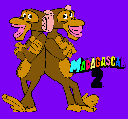 Madagascar 2 Manson y Phil 2