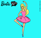 Dibujo Barbie bailarina de ballet pintado por tane