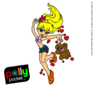 Dibujo Polly Pocket 14 pintado por monica49