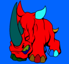 Dibujo Rinoceronte II pintado por 0JORGE
