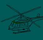 Dibujo Helicóptero  pintado por bauti-cande