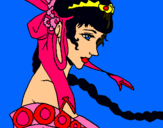 Dibujo Princesa china pintado por mariluna