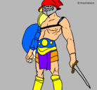 Dibujo Gladiador pintado por MARCOS534