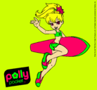 Dibujo Polly Pocket 3 pintado por eva1312