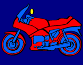 Dibujo Motocicleta pintado por jochen