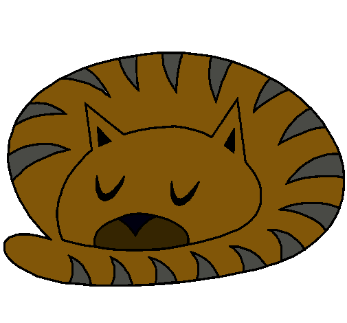 Gato durmiendo