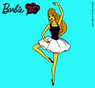 Dibujo Barbie bailarina de ballet pintado por Pulcinella