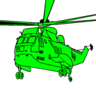Dibujo Helicóptero al rescate pintado por ADRIEL