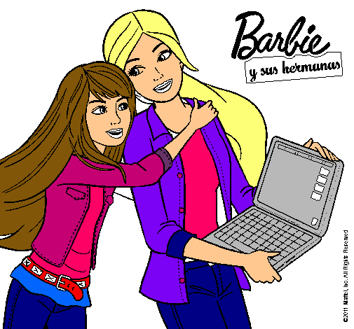 El nuevo portátil de Barbie