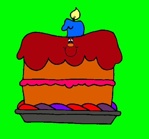 Pastel de cumpleaños