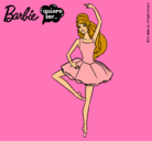 Dibujo Barbie bailarina de ballet pintado por andreita123