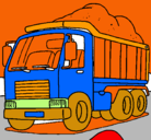 Dibujo Camión de carga pintado por papa456523