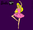 Dibujo Barbie bailarina de ballet pintado por p999