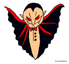 Dibujo Vampiro terrorífico pintado por jessicajrey5