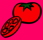 Dibujo Tomate pintado por 322222222222