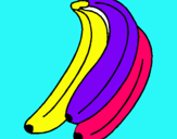 Dibujo Plátanos pintado por FLORVACA