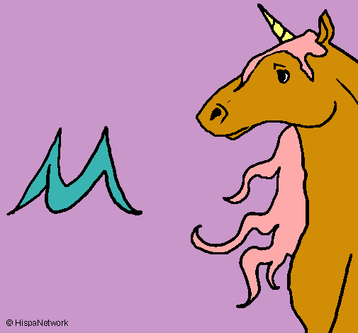 Dibujo Unicornio pintado por Ratona15