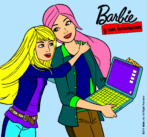 El nuevo portátil de Barbie