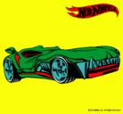 Dibujo Hot Wheels 3 pintado por unamed