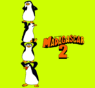 Dibujo Madagascar 2 Pingüinos pintado por s3rgitOx