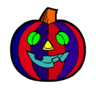 Dibujo Calabaza IV pintado por DANK