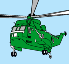 Dibujo Helicóptero al rescate pintado por elis-