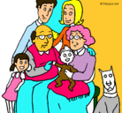 Dibujo Familia pintado por yeimy-5