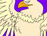Dibujo Águila Imperial Romana pintado por anonimob