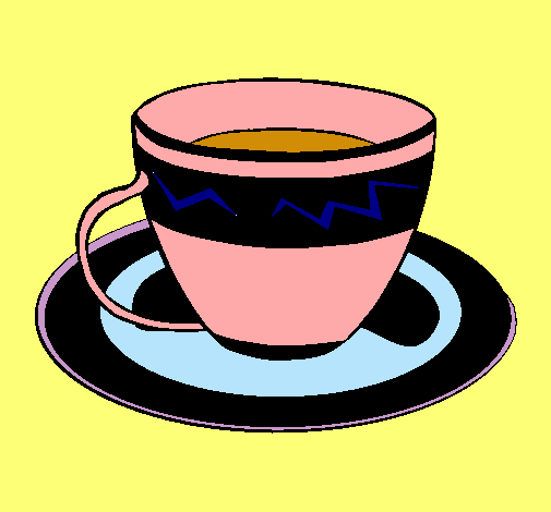 Dibujo Taza de café pintado por Ratona15