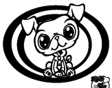 Dibujo Perrito Littlest Pet Shop pintado por pibichetoli