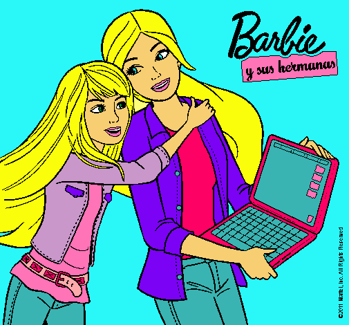 El nuevo portátil de Barbie