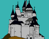 Dibujo Castillo medieval pintado por jacktermin