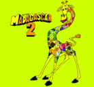 Dibujo Madagascar 2 Melman pintado por zxcvbnm