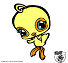 Dibujo Pajarito Littlest Pet Shop pintado por ary18