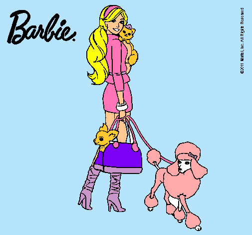 Barbie elegante