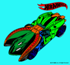 Dibujo Hot Wheels 7 pintado por dfgtr