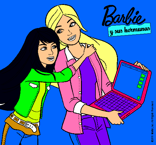 El nuevo portátil de Barbie