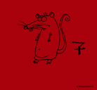 Dibujo Rata pintado por RRWSSCRFRRY6