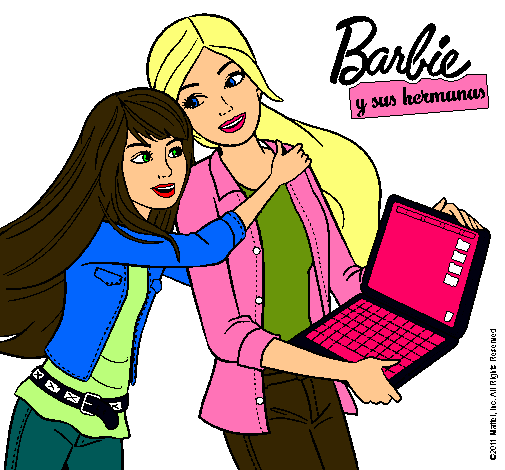 El nuevo portátil de Barbie