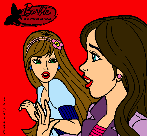 Barbie sorprendida