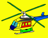 Dibujo Helicóptero  pintado por robertosssss