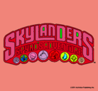 Dibujo Skylanders pintado por casmin