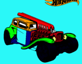 Dibujo Hot Wheels 6 pintado por DANNON