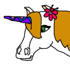 Dibujo Unicornio II pintado por tacos
